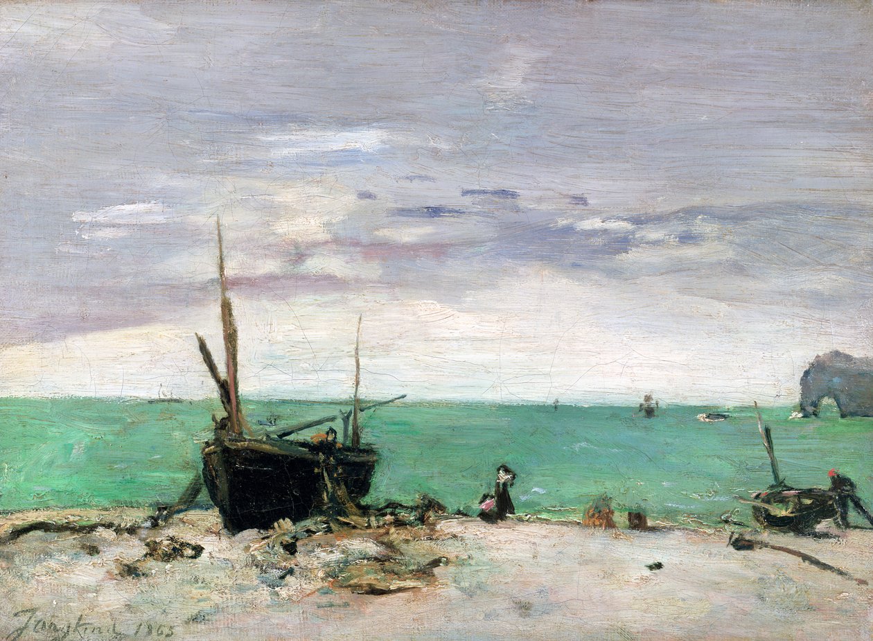 Etretat, 1865 od Johan Barthold Jongkind