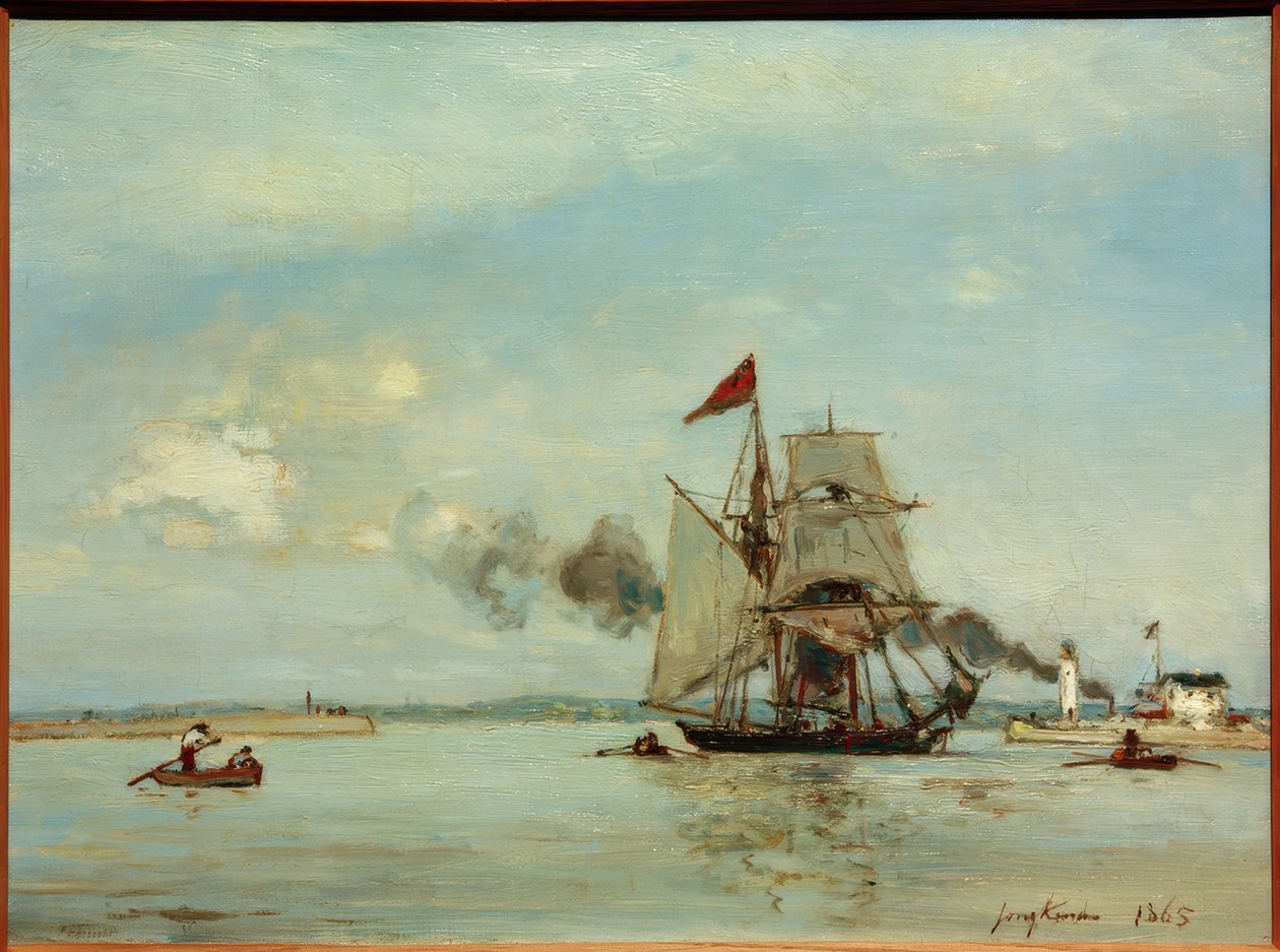 Honfleur od Johan Barthold Jongkind