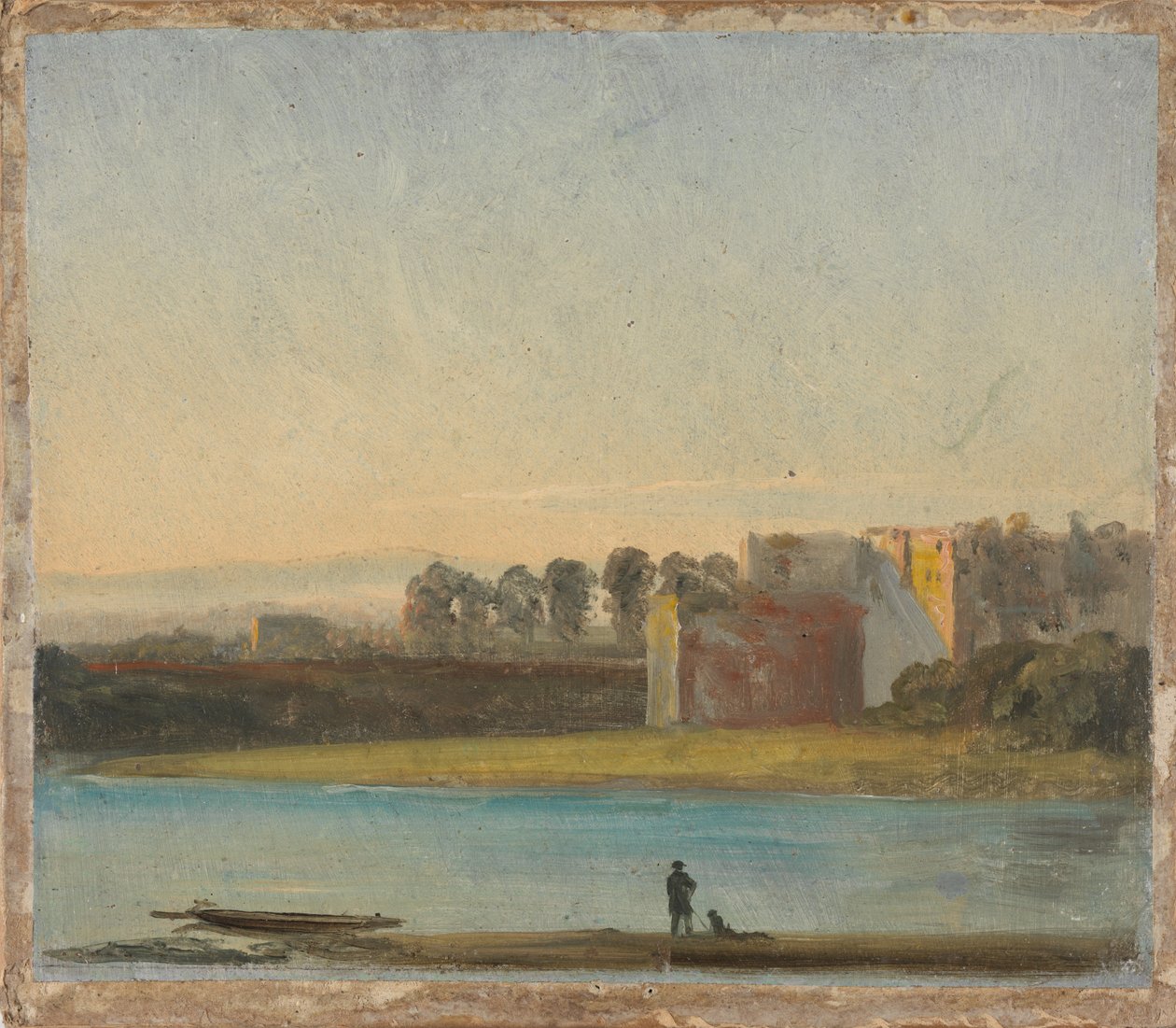 Pohled přes Labe od Johan Christian Dahl