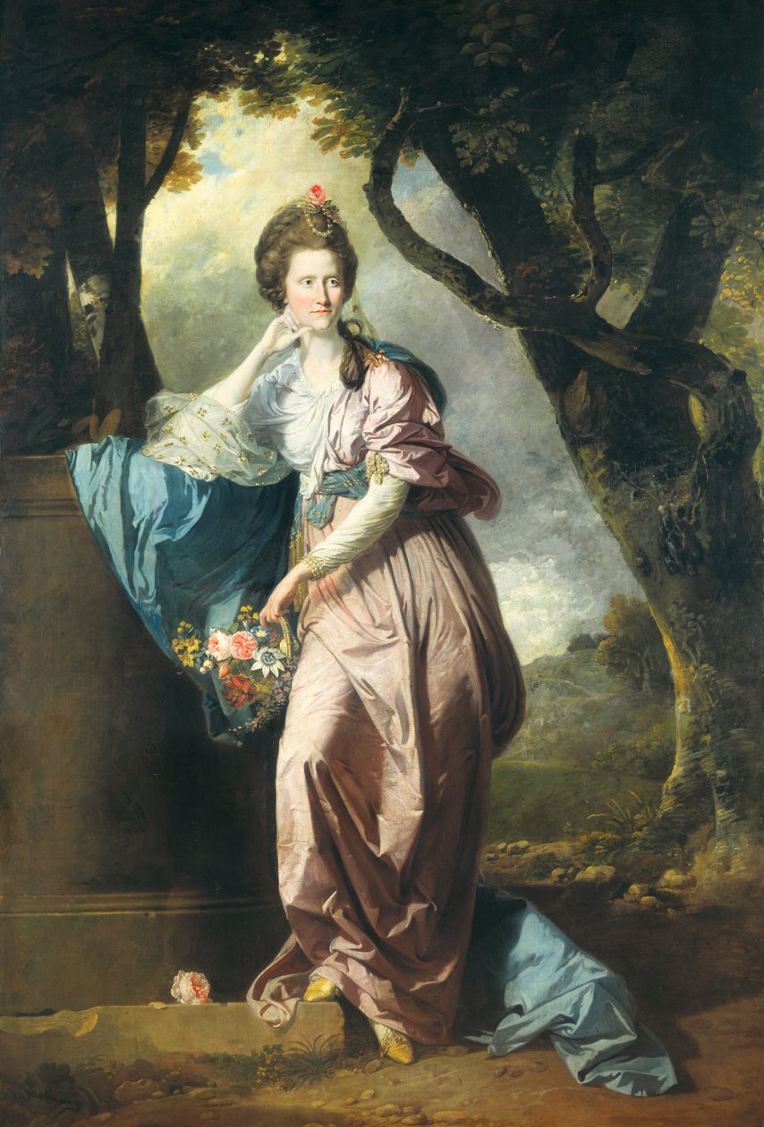 Paní Woodhullová od Johan Joseph Zoffany