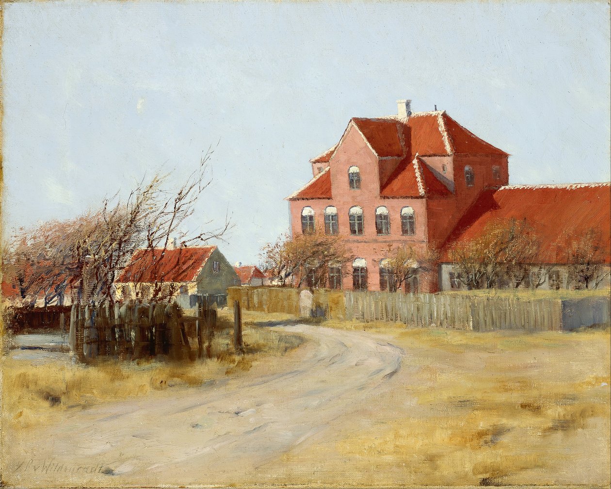 Architekt Ulrik Plesners první rozšíření hotelu Brøndums od Johan Peter von Wildenradt