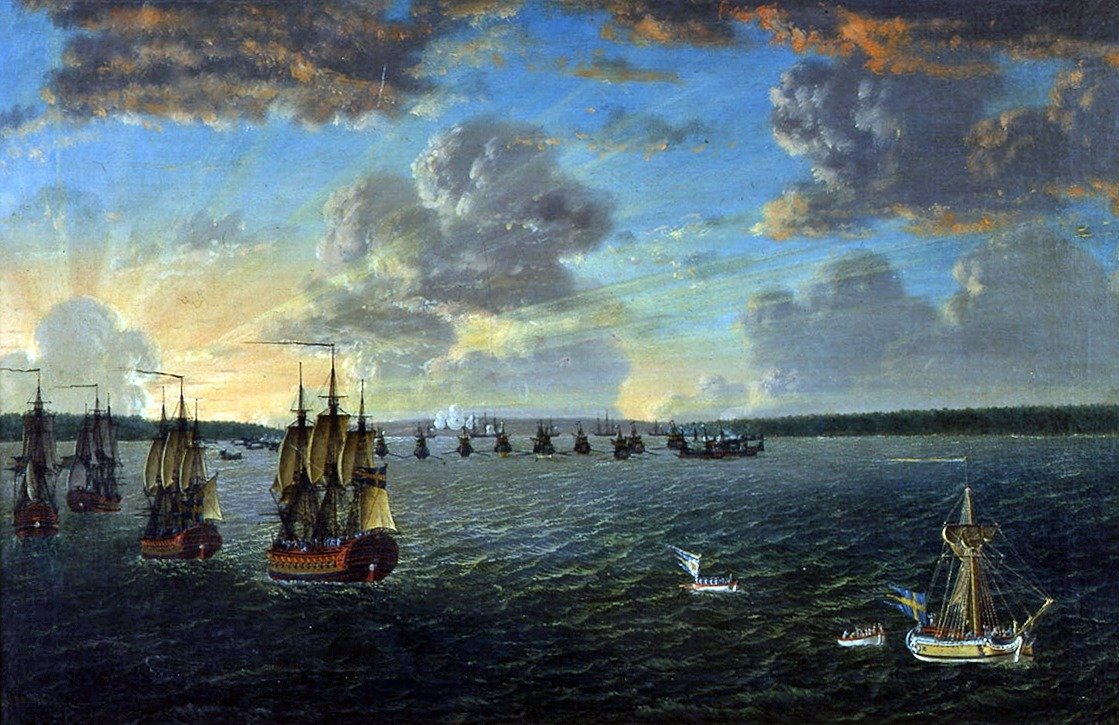 Pečeť v zátoce Viborgska 15.6 1790 od Johan Tietrich Schoultz