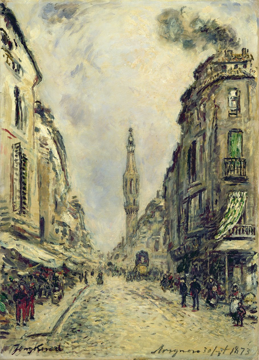 Avignon, 1873 od Johan Barthold Jongkind