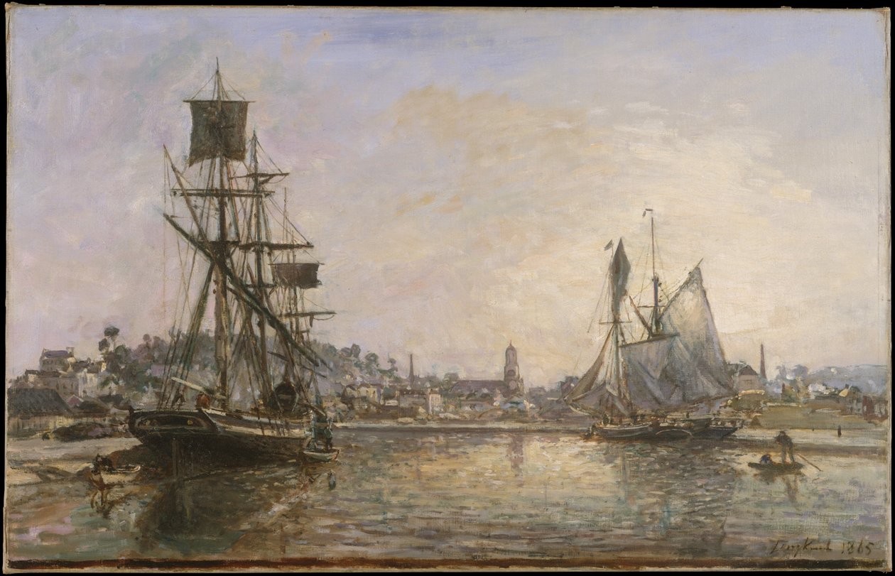 Honfleur od Johan Barthold Jongkind