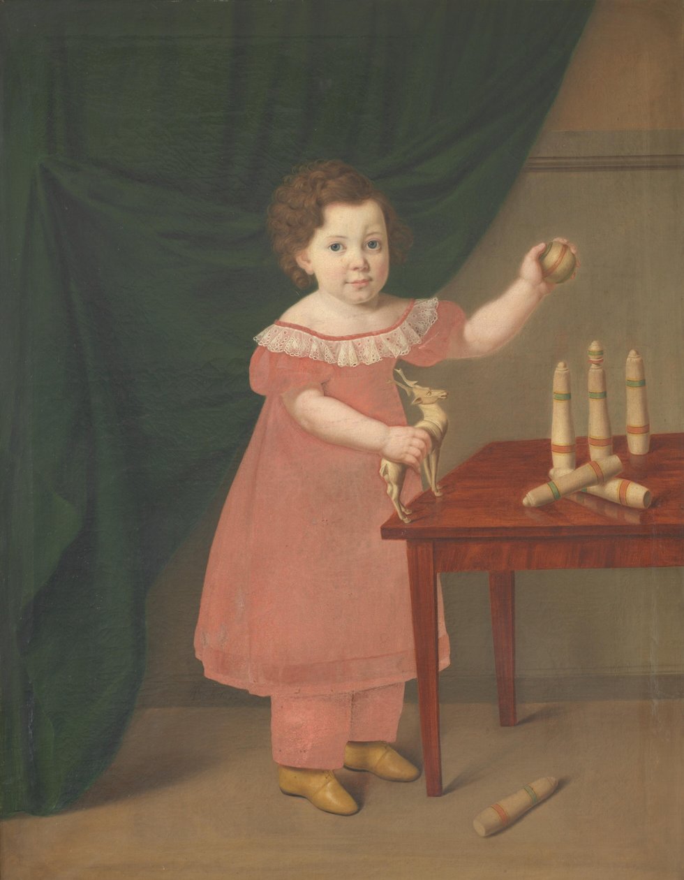 Barneportraet od Johan Anton Bech