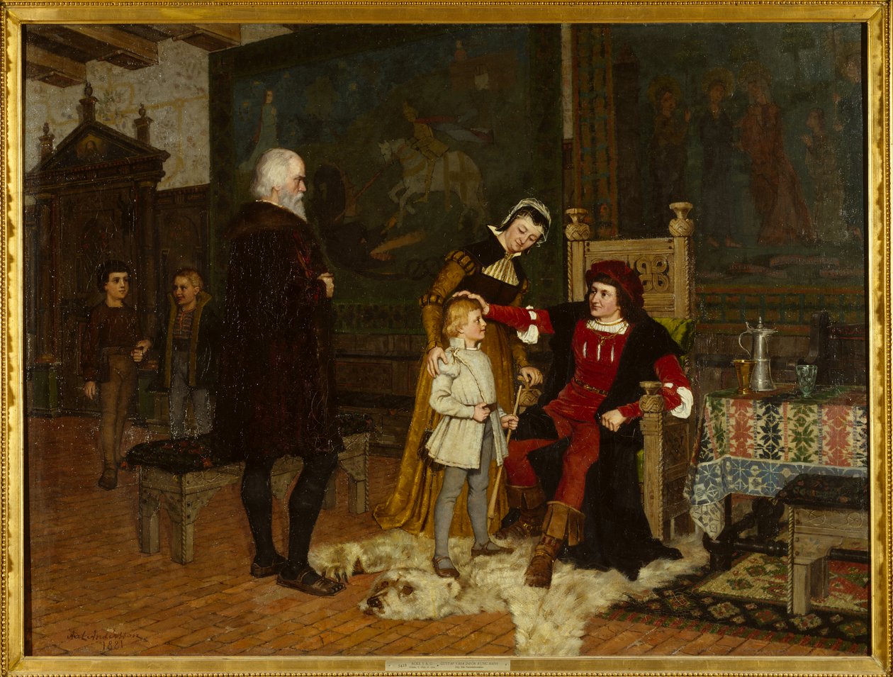 Král Gustav I Vasa od Johan Axel Gustav Acke