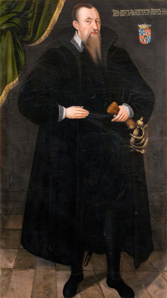 Za Brahe staršího 1520-1590, asi 1581. od Johan Baptista van Uther