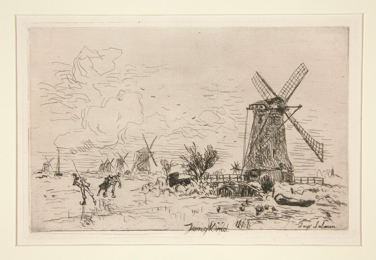 Batavia od Johan Barthold Jongkind