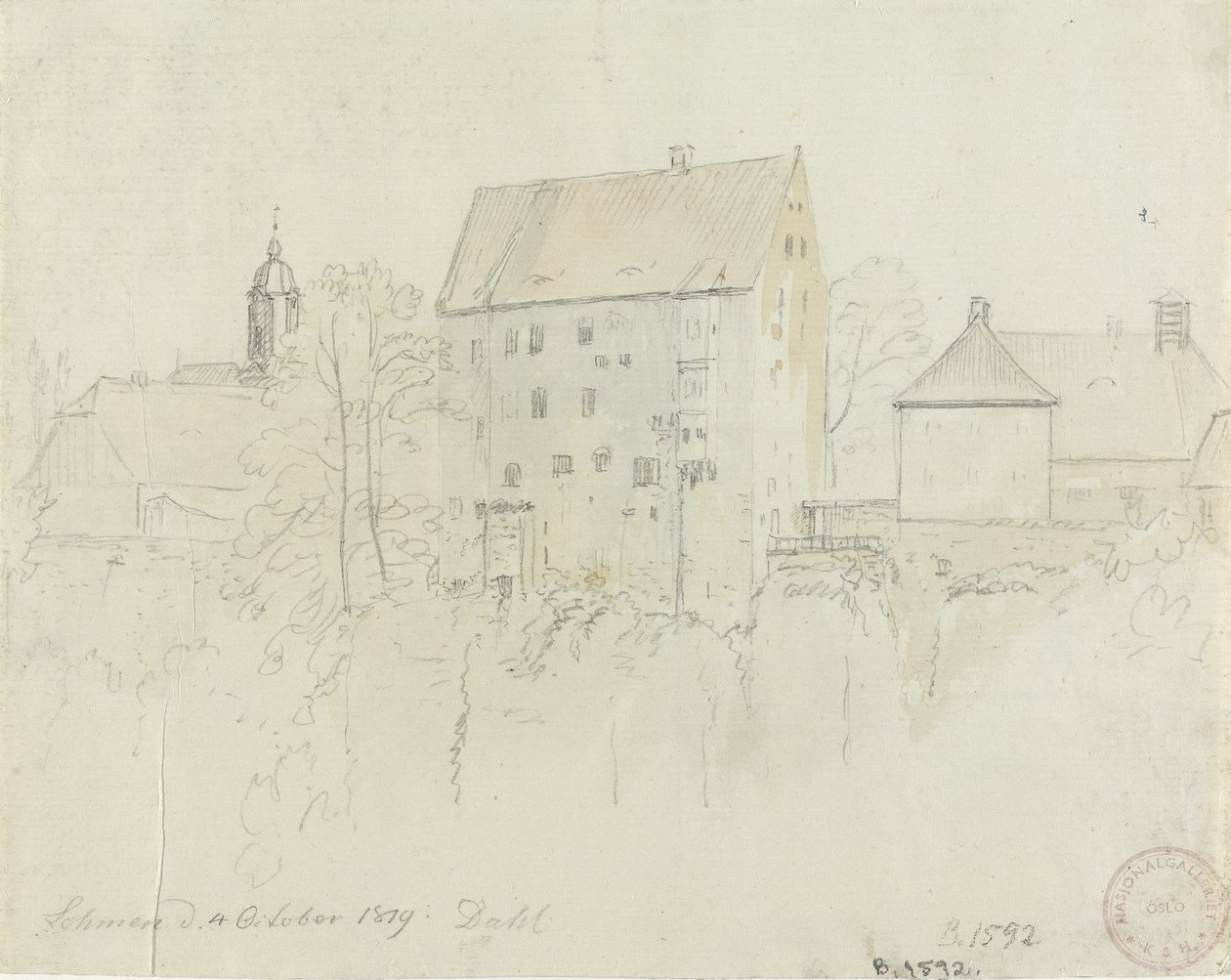 Z Lohmenu od Johan Christian Dahl