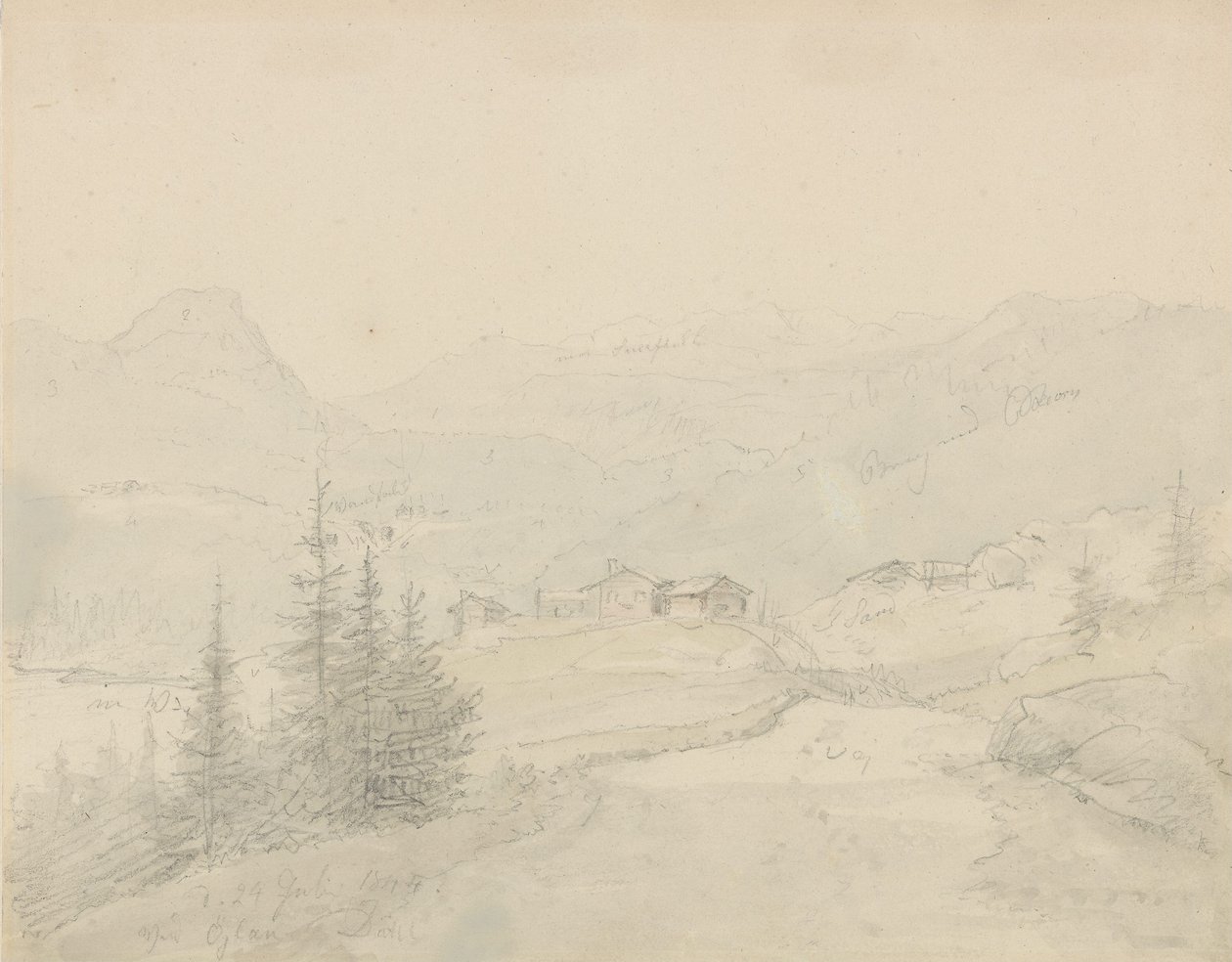 Z Øylo ve Valdresu od Johan Christian Dahl