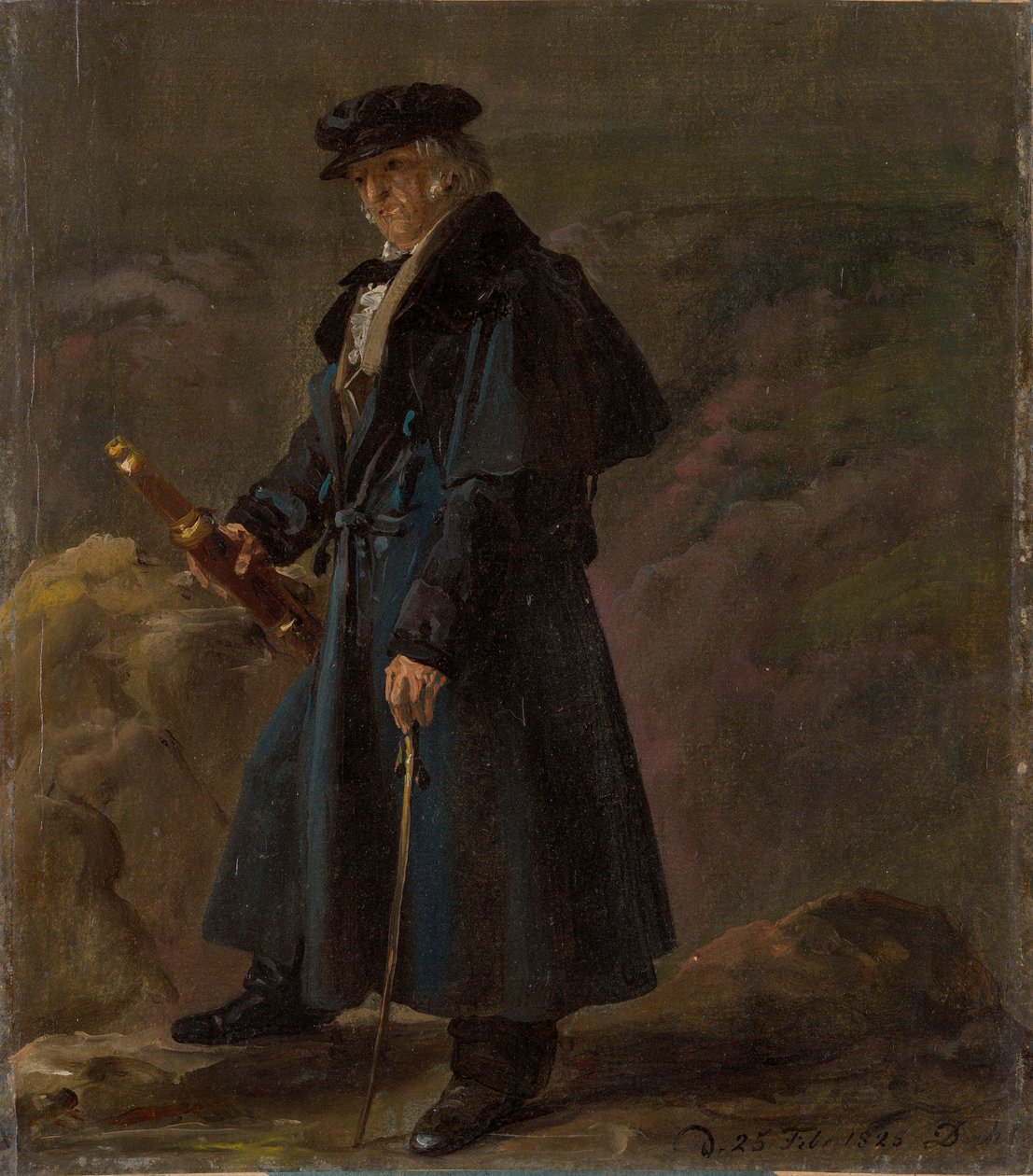 ""Portrét polského generála Karola Kniaziewicze od Johan Christian Dahl