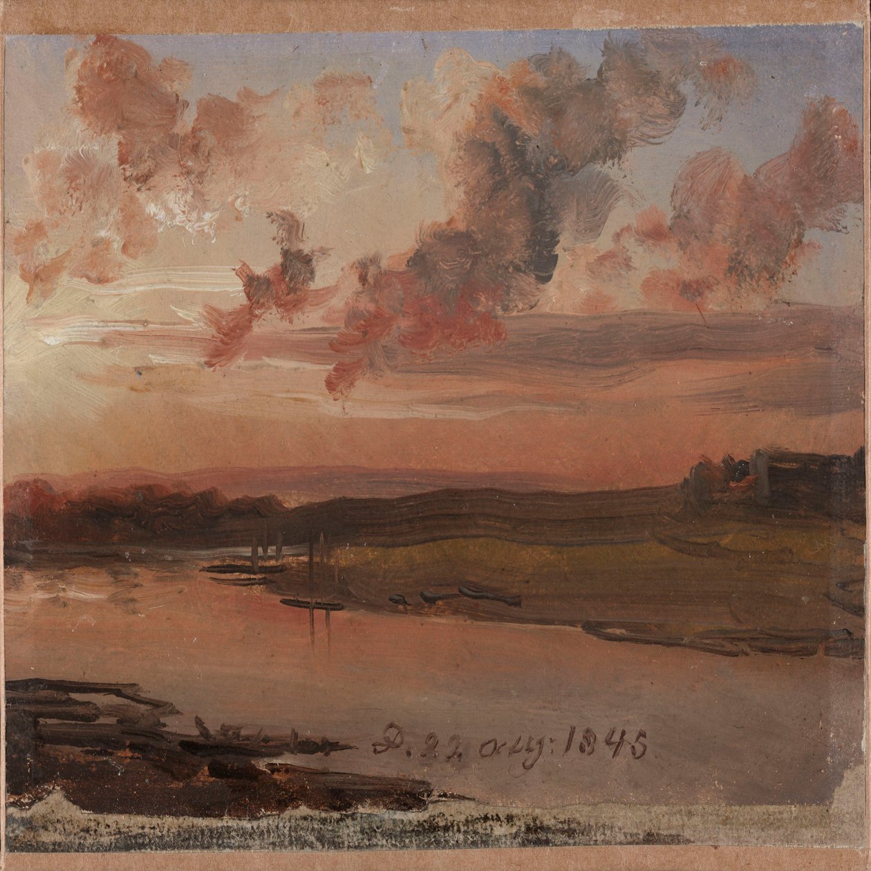 Labe za soumraku od Johan Christian Dahl