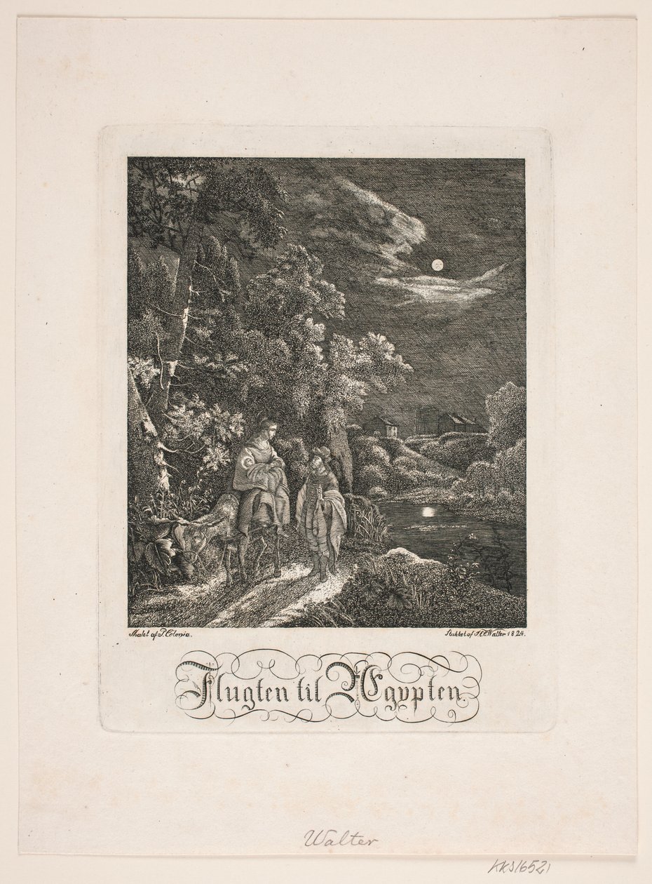 Let do Egypta od Johan Christian Ernst Walter