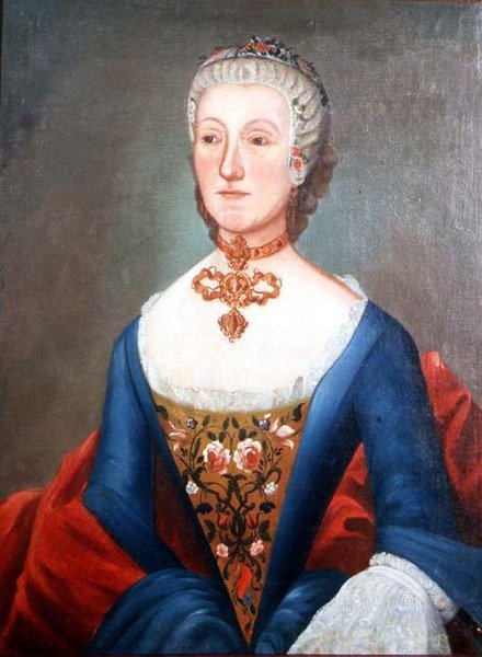 Portrét Anne Elizabeth Amalie Berg (Simonsen) od Johan Christian Remin