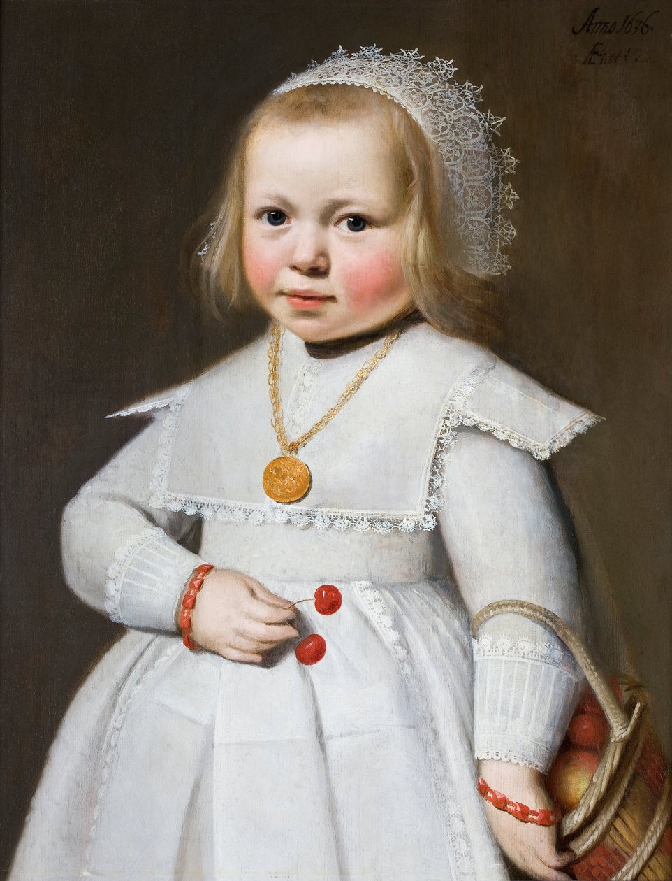 Portrét dvouleté dívky, 1636 od Johan Cornelisz van Loenen