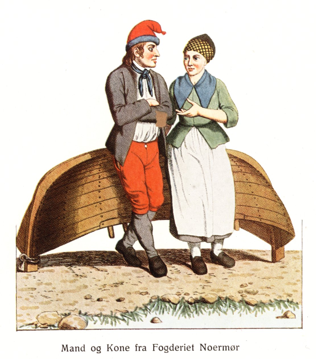 Norské lidové kroje od Johan F. L. Dreier