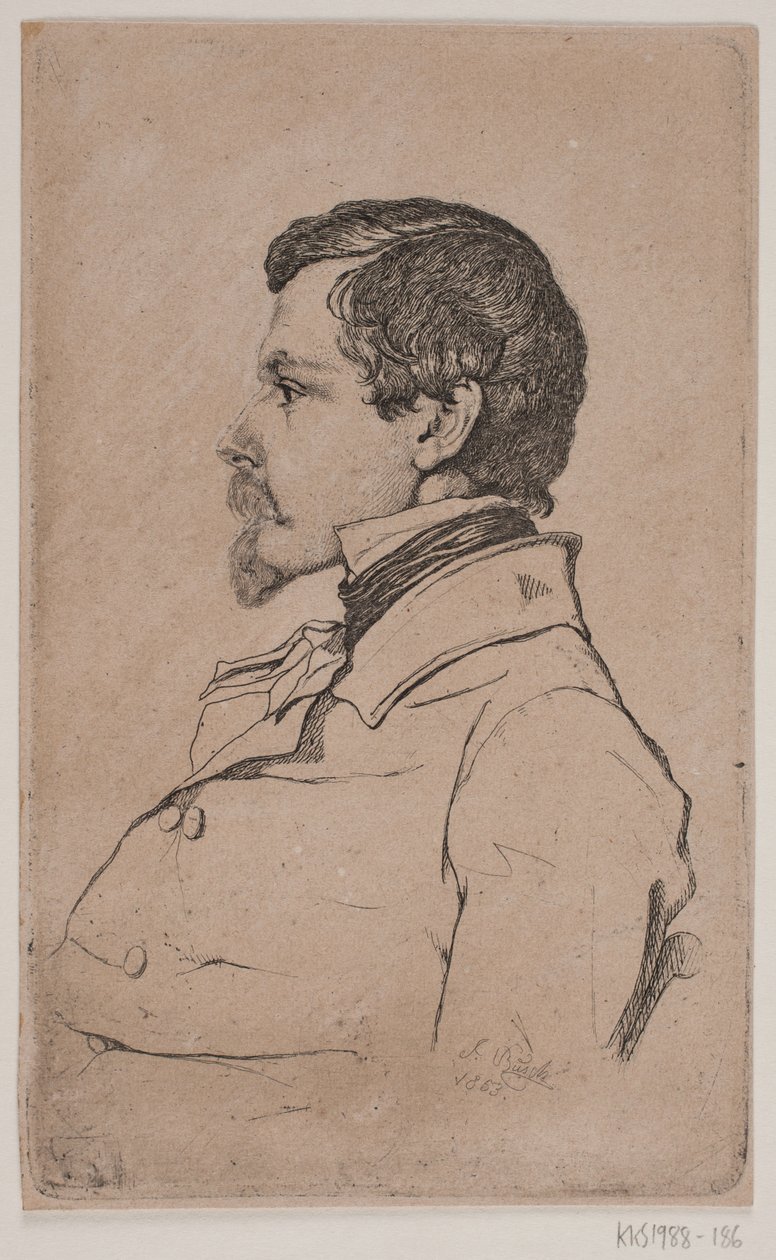 Portrét Jacoba Kornerupa od Johan Frederik Busch