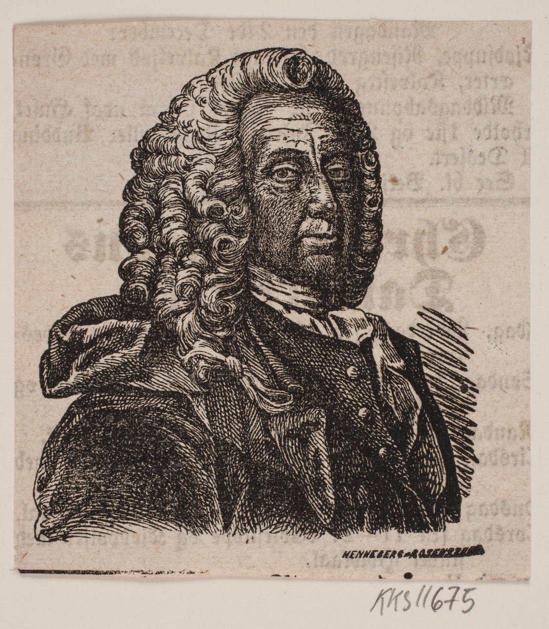 L. Holberg od Johan Frederik Rosenstand
