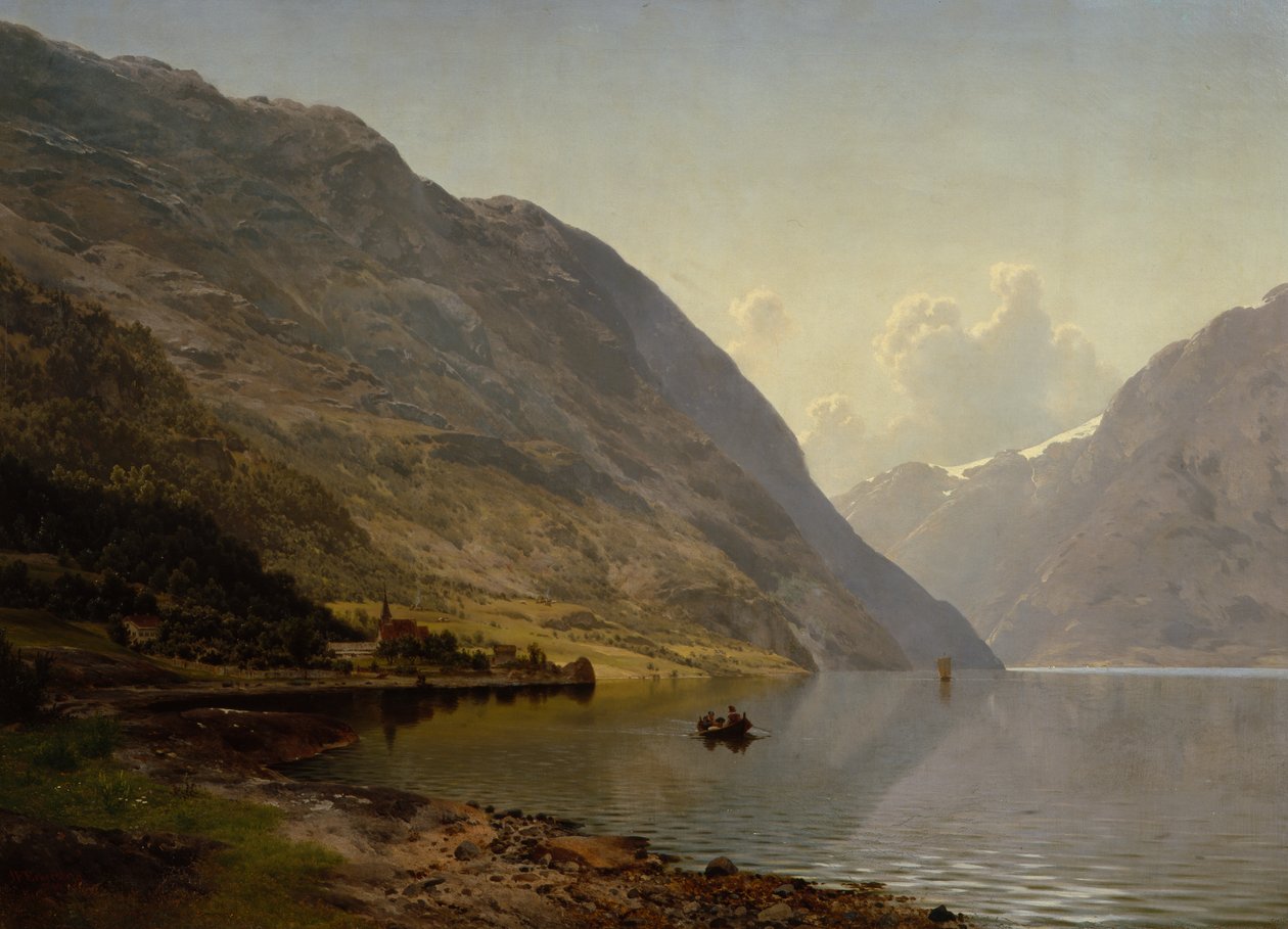 Z Hardangeru od Johan Fredrik Eckersberg
