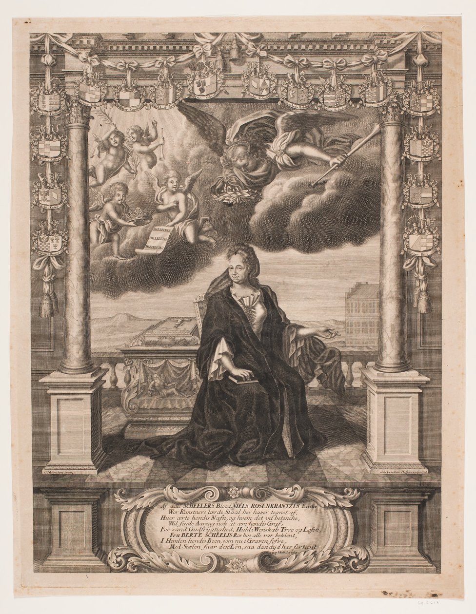 Birgitte Rosenkrantz, rozená Skeel od Johan Friedlein