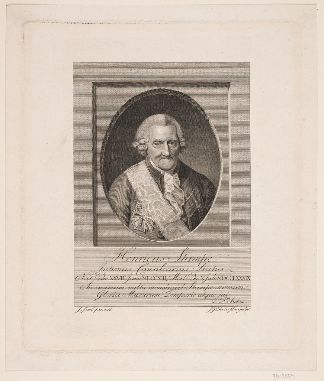 Henrik Stampe od Johan Georg Preisler