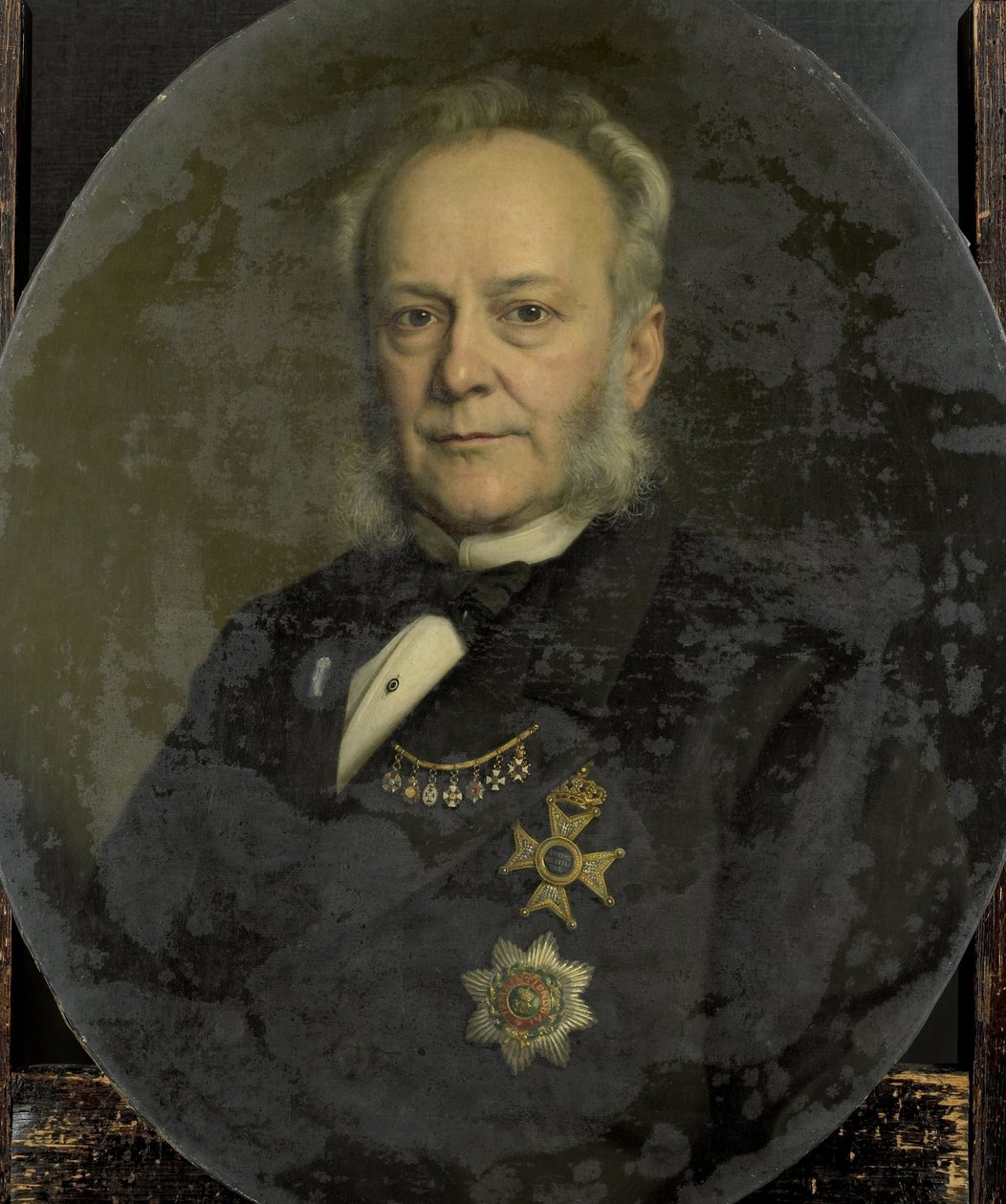 Pieter Mijer (1812-81). Generální guvernér Nizozemské východní Indie od Johan Heinrich Neuman (signed by artist)