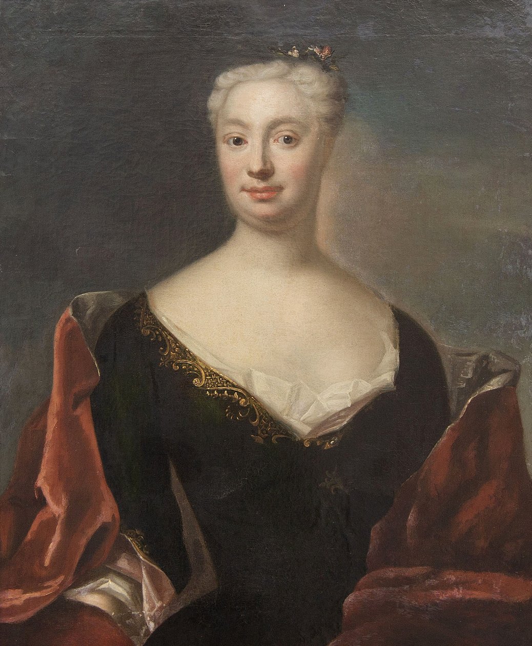 Barbro Fleming z Lieblitz 1699-1747 od Johan Henrik Scheffel
