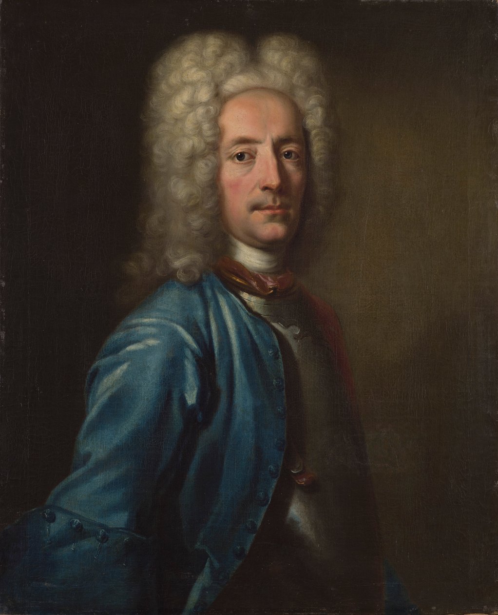 Plukovník Henrik Falkenberg z Bålby od Johan Henrik Scheffel