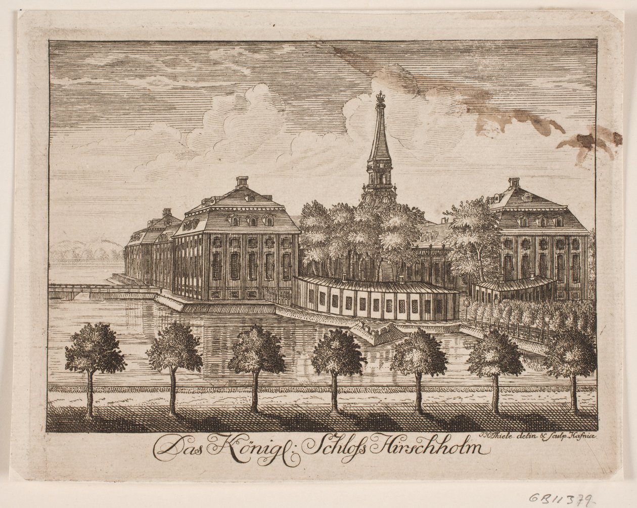 Hrad Hørsholm od Johan Herman Thiele