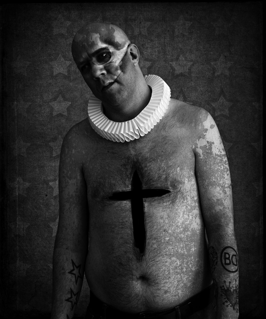 Smrt klauna (seriál), 2016 (manipulace s fotografiemi) od Johan Lilja