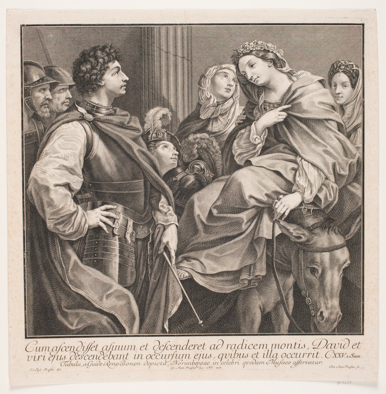David a Abigail od Johan Martin Preisler