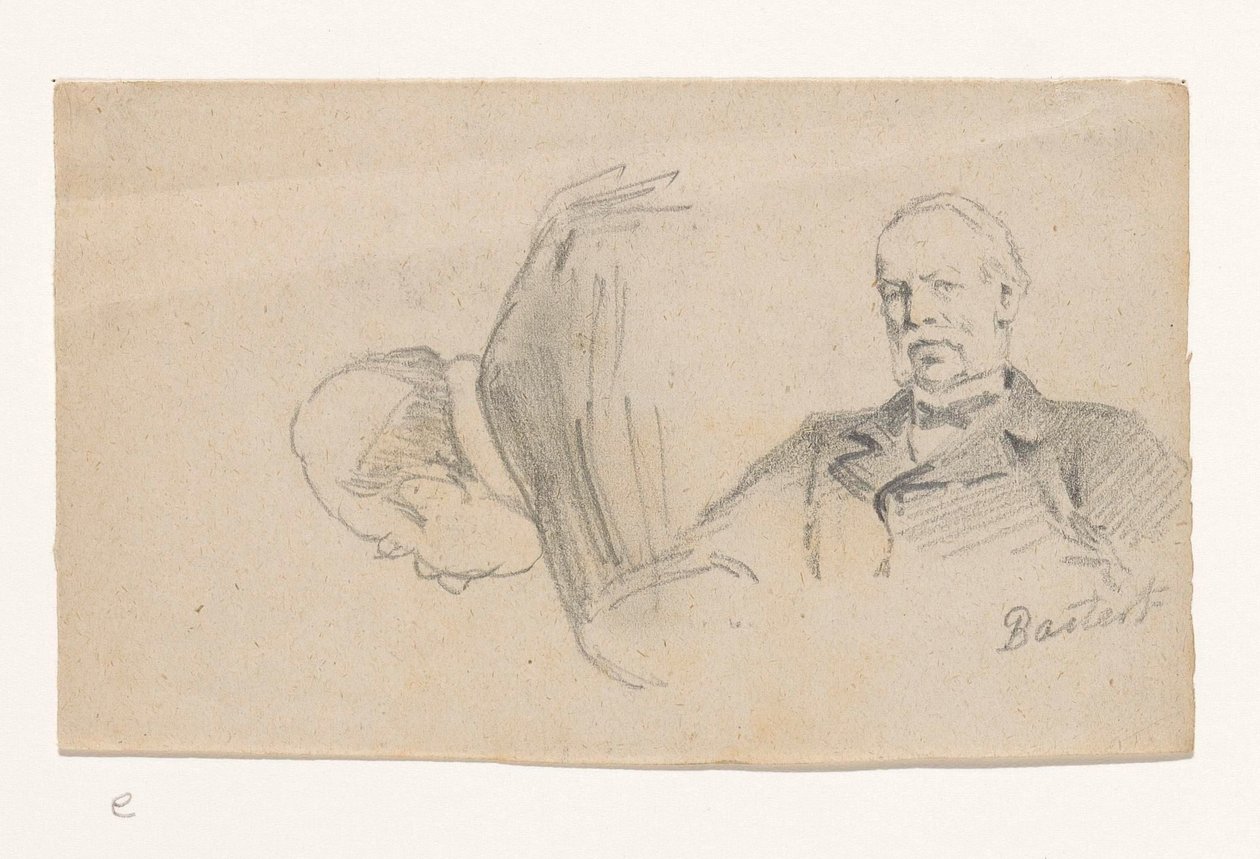 Ministr J.N. Bastard, 1887 od Johan Michaël Schmidt Crans
