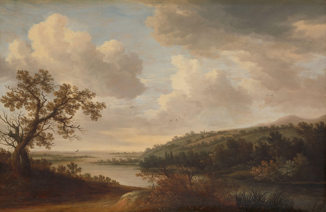 Výhled na řeku od Johan Pietersz. Schoeff
