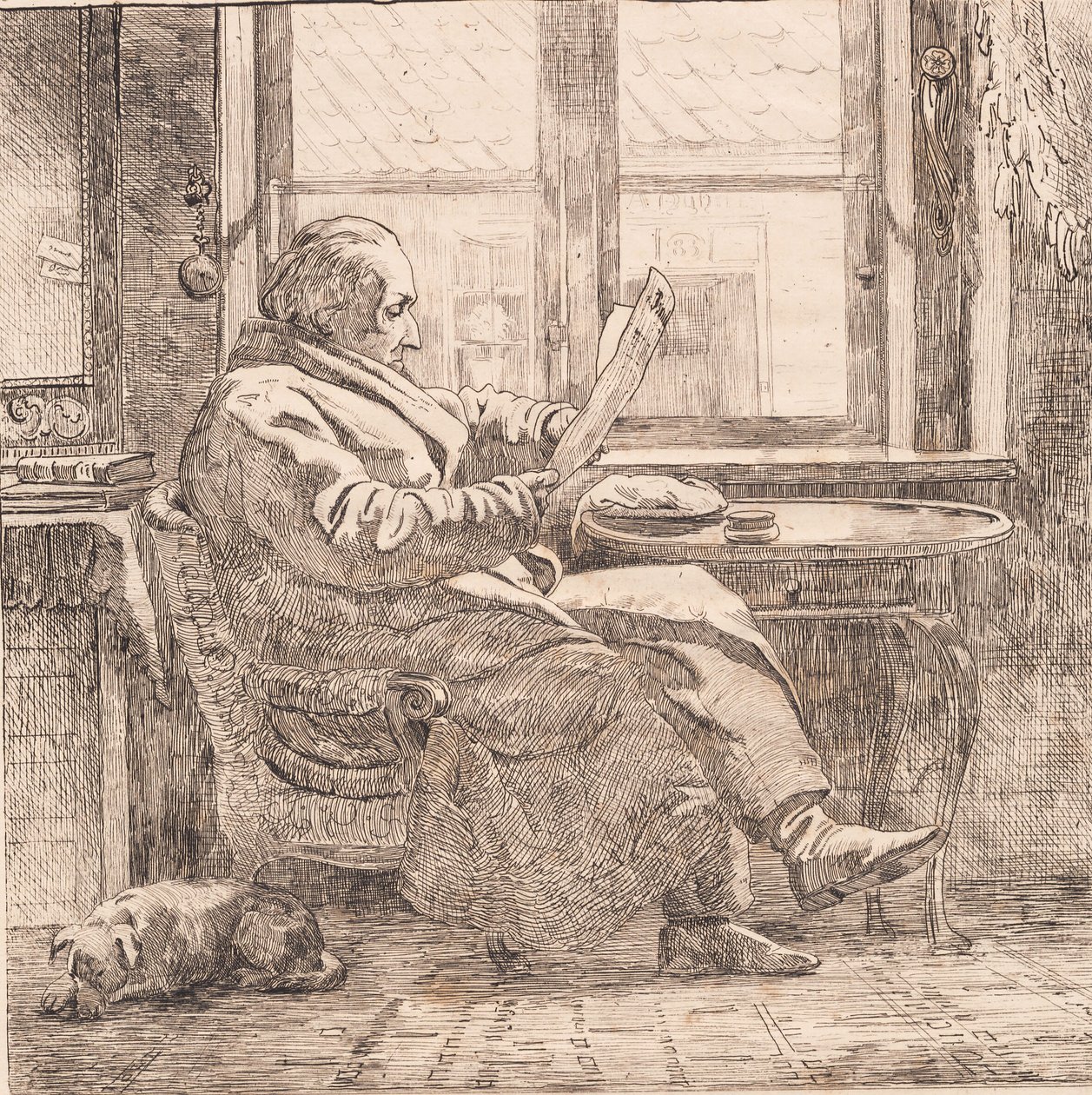 Soudce Emanuel Bonnevie od Johan Thomas Lundbye