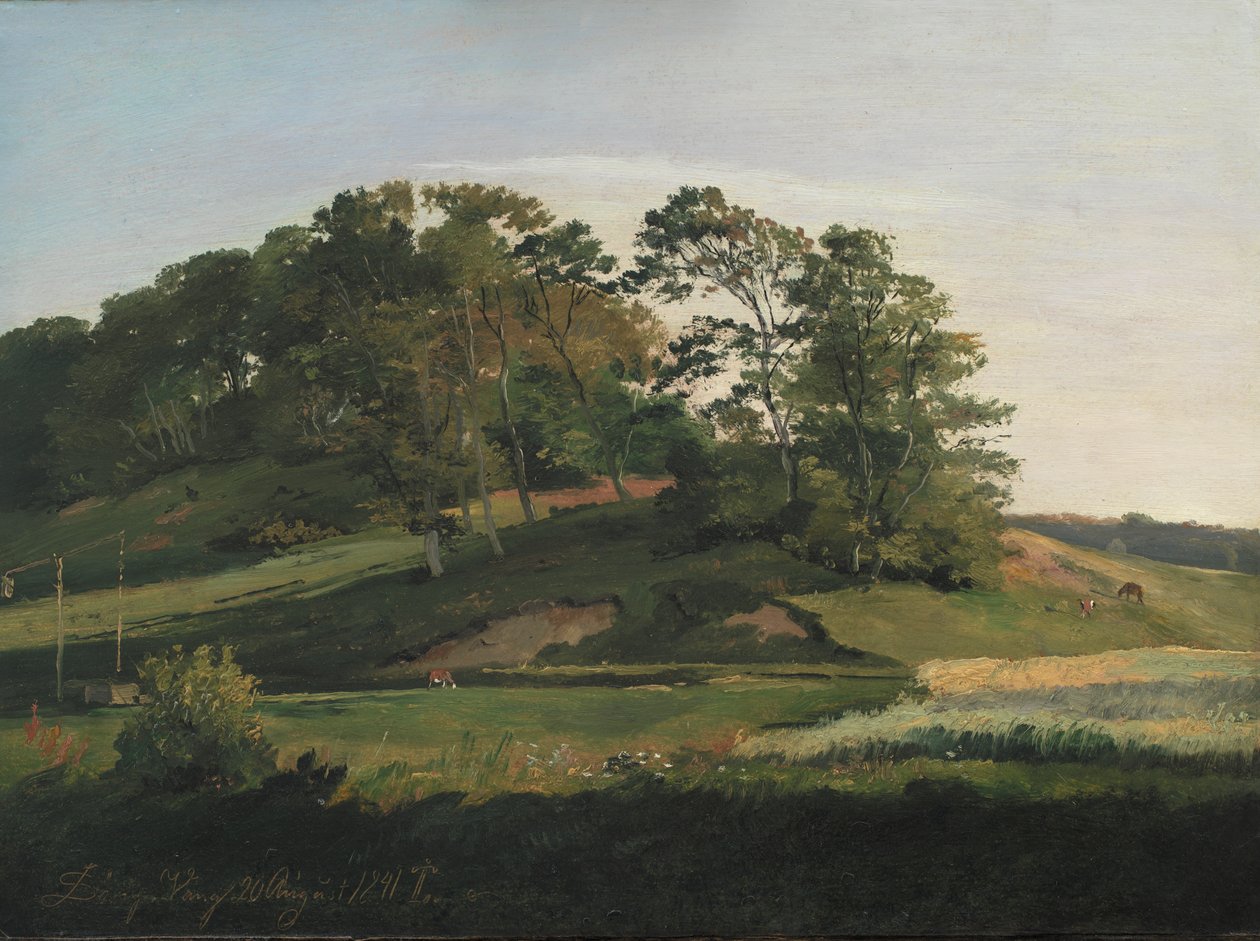 Wooded Hills v Sørupvang od Johan Thomas Lundbye