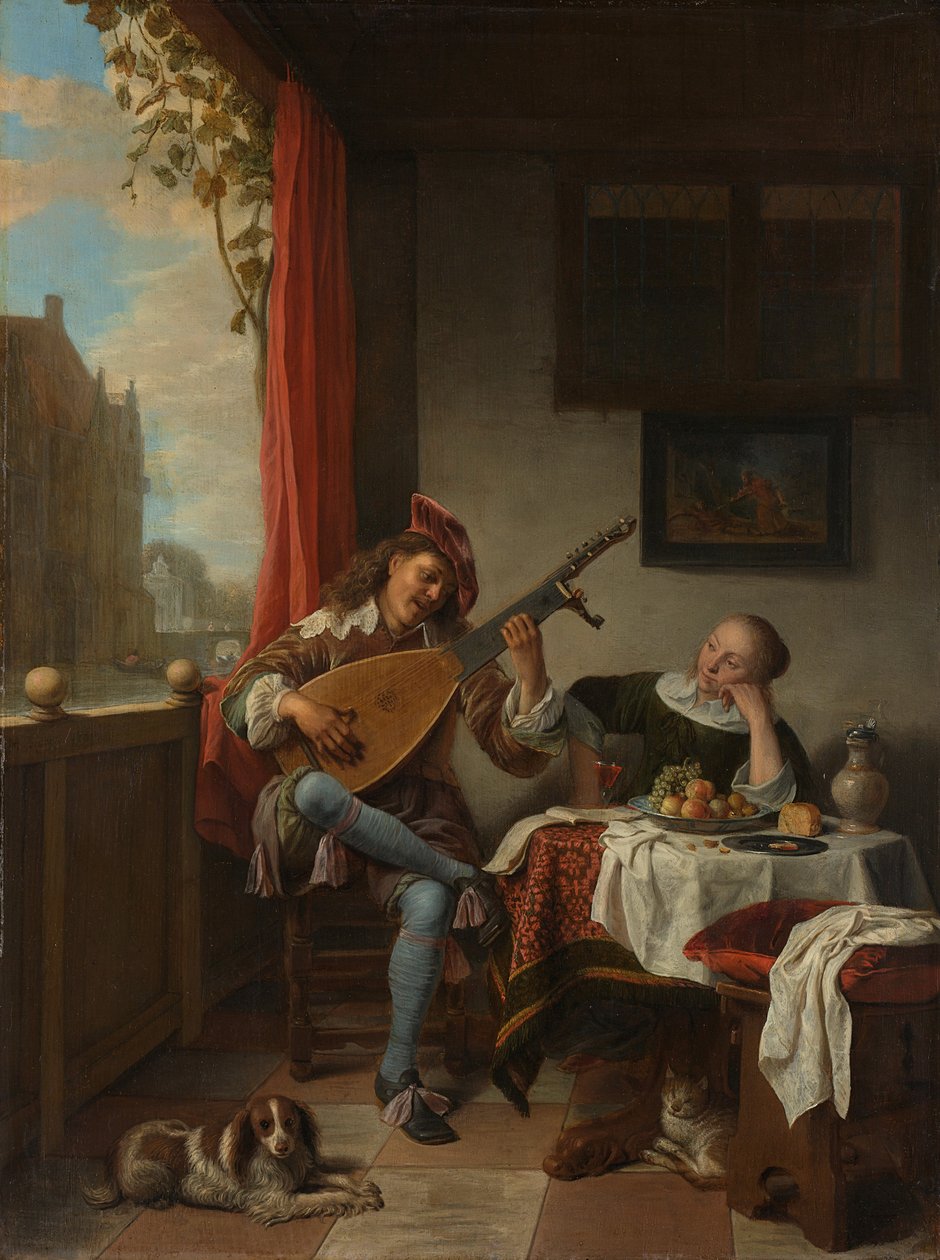 Krajina Zélandu, 1842 od Johan Thomas Lundbye