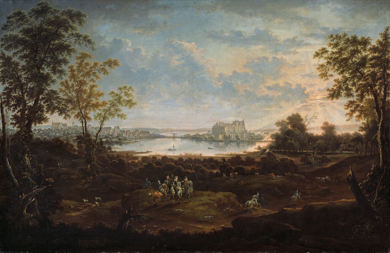 Krajina Schwerinu od Johann Alexander Thiele