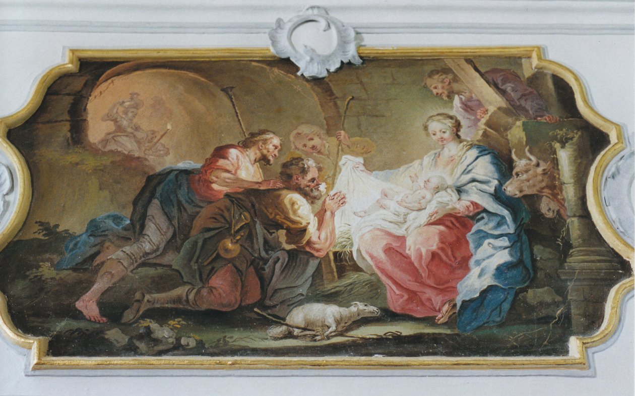 Klanění pastýřů od Johann Baptist Enderle