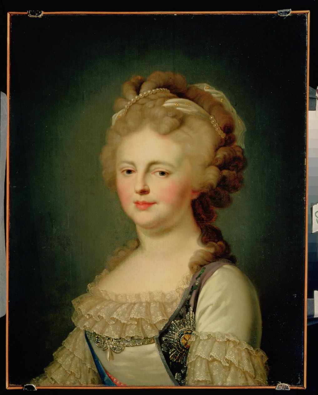 Portrét císařovny Marie Fjodorovny (1759-1828) od Johann Baptist Edler von Lampi