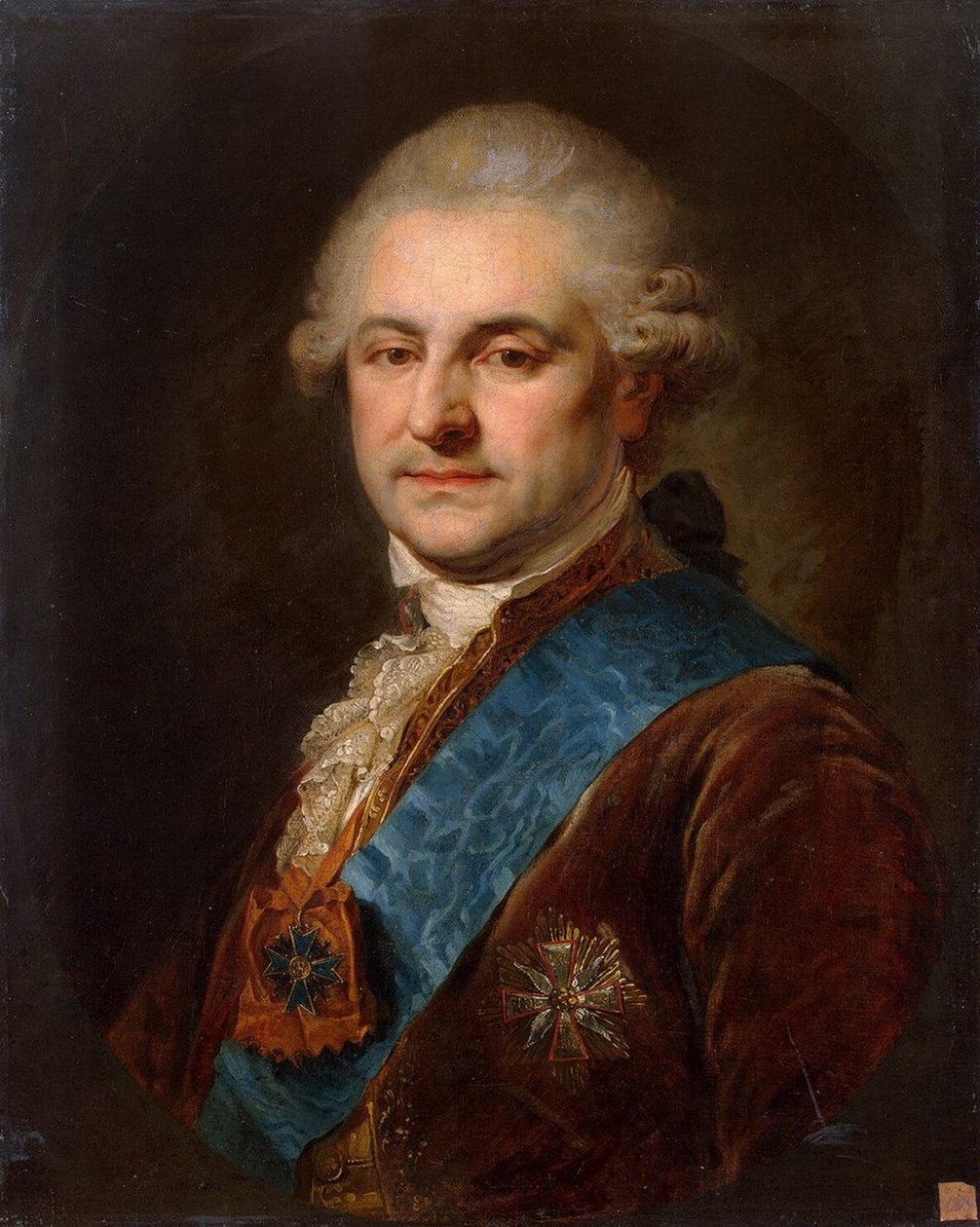 Portrét Stanislava II. Augusta Poniatowského od Johann Baptist Edler von Lampi