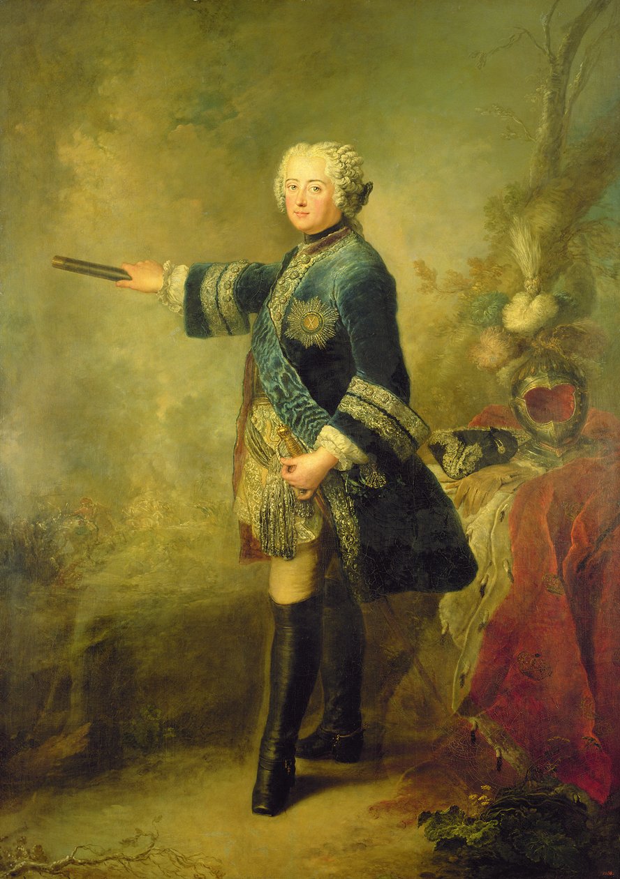 Stanislav II August Poniatowski od Johann Baptist Edler von Lampi