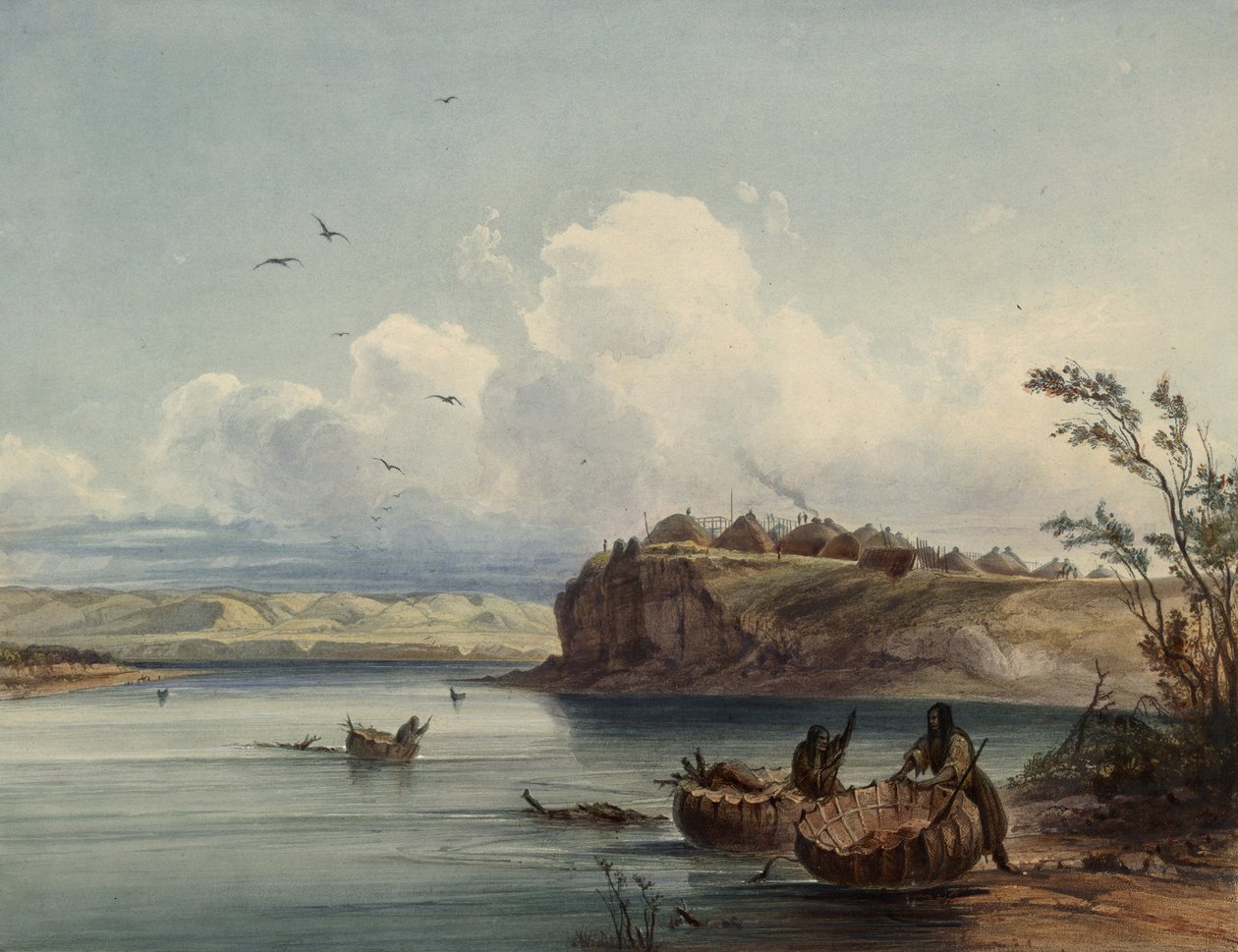 Viz zdrojový obrázek, právě oříznutý obrovský vanilkový prostor od Karl Bodmer