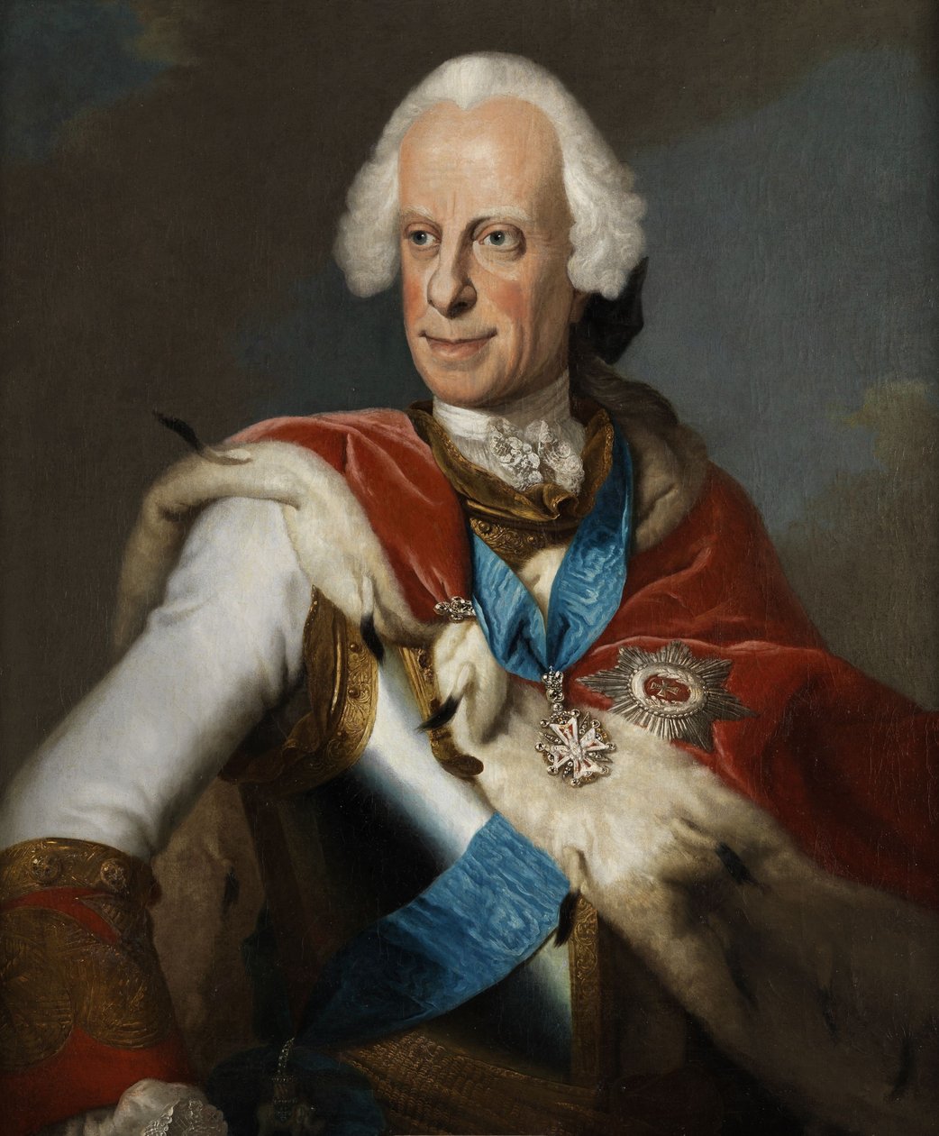 Portrét Landgrave Ludwig VIII od Johann Christian Fiedler