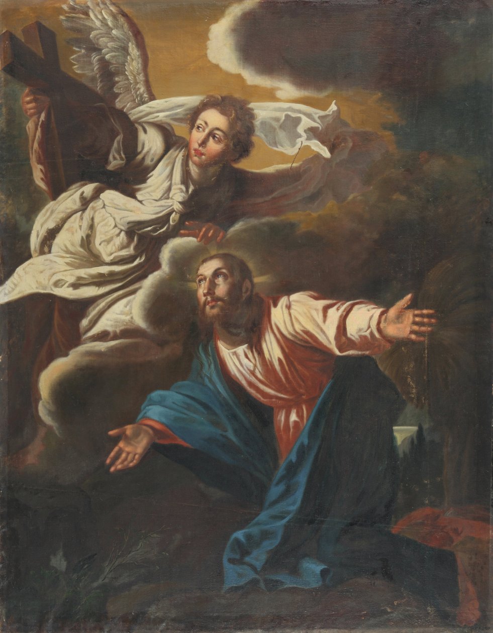 Kristus na Olivové hoře od Johann Christian Schröder