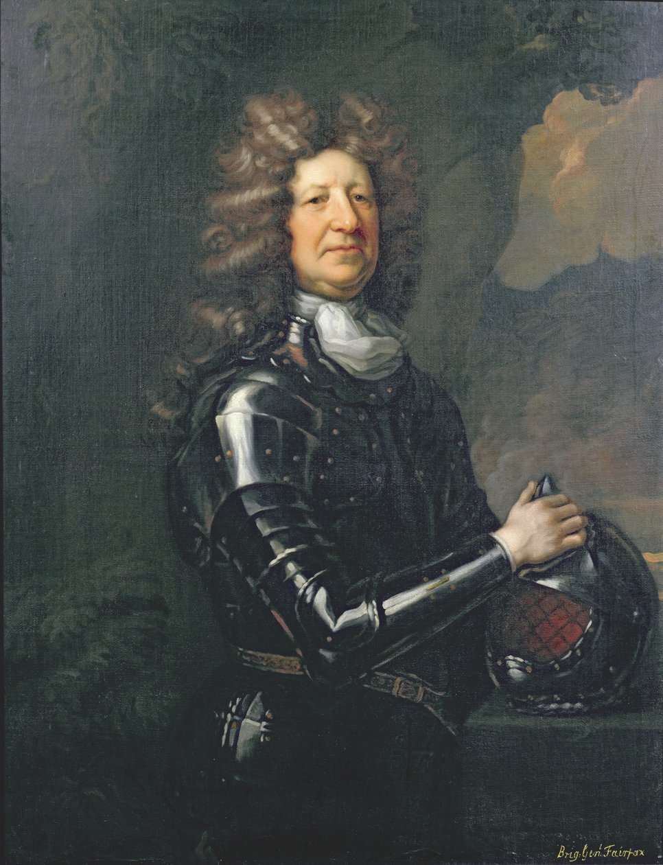 Generálmajor Thomas Fairfax (1633-1715) od Johann Closterman