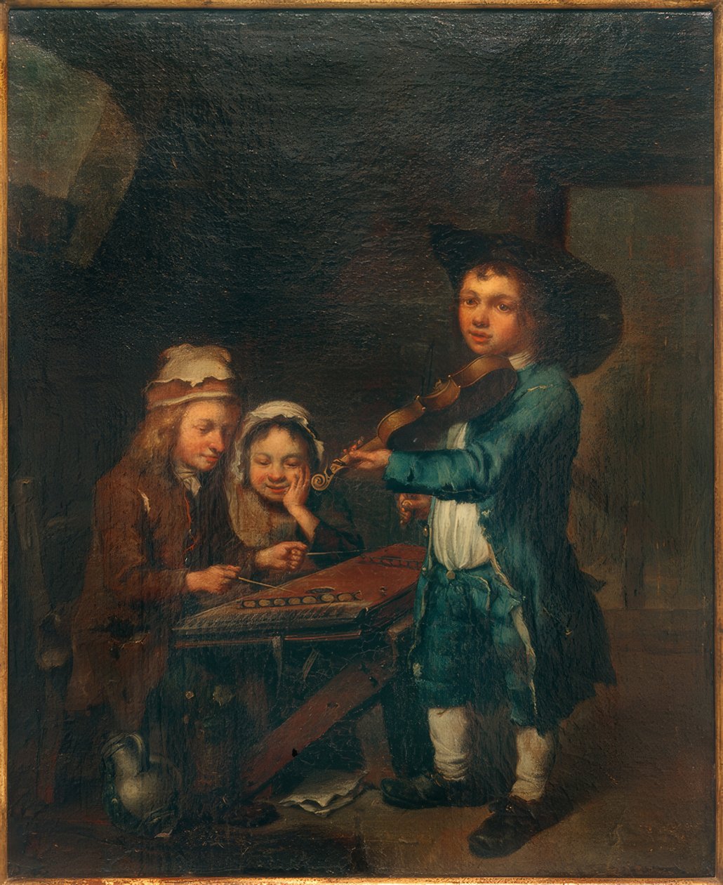 Děti dělají hudbu od Johann Conrad Seekatz