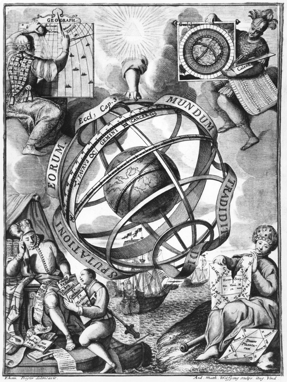 Astronomie (čb fotografie) od Johann Degler
