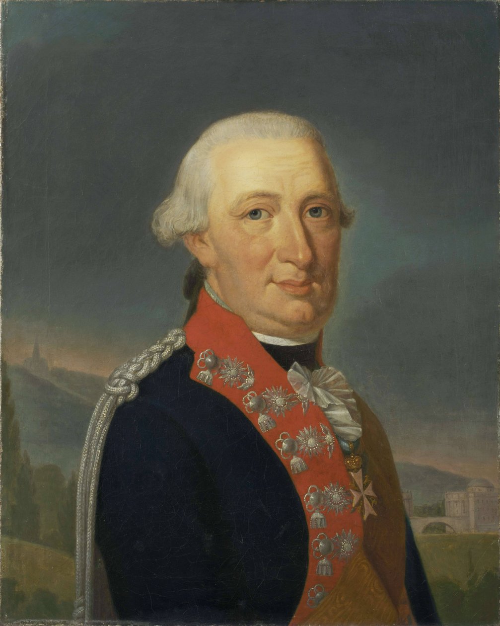 Vilém I. kurfiřt hesenský od Johann Friedrich Bury