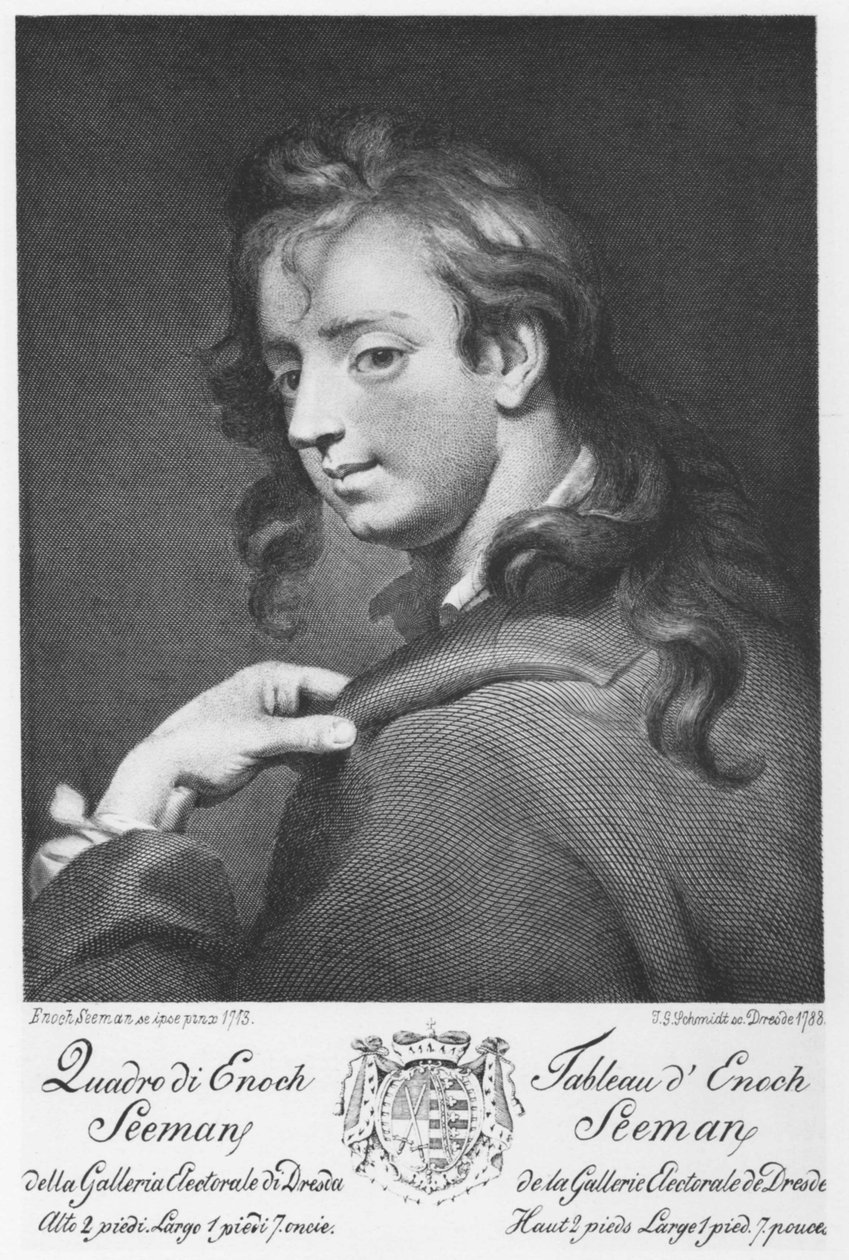 mědirytina od Johann Gottfried Schmidt