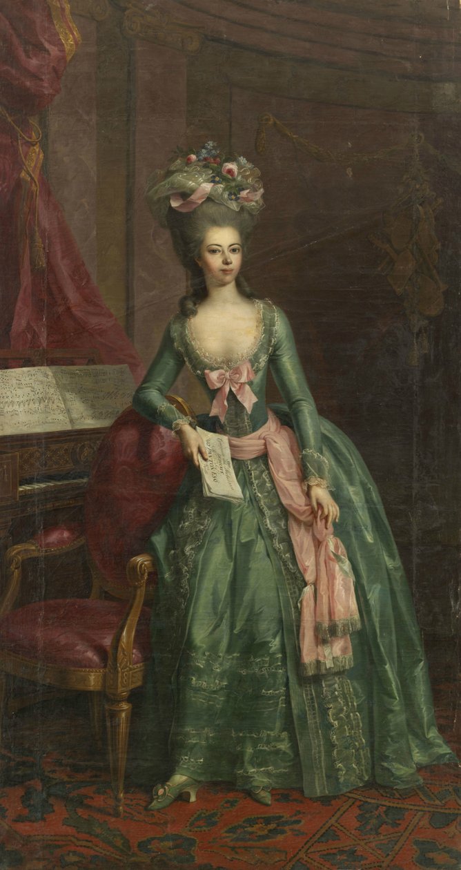 Juliane, princezna ze Schaumburg-Lippe od Johann Heinrich Tischbein